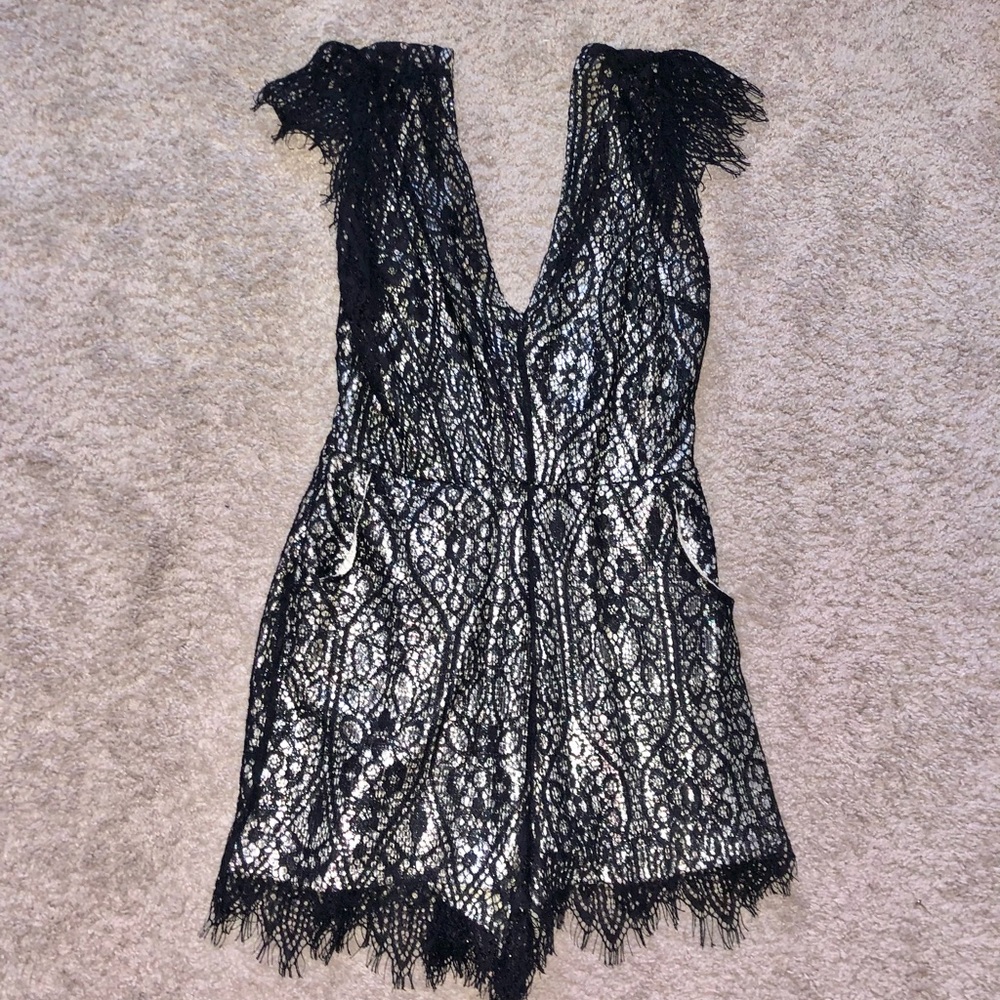Gianni Bini Lace Romper